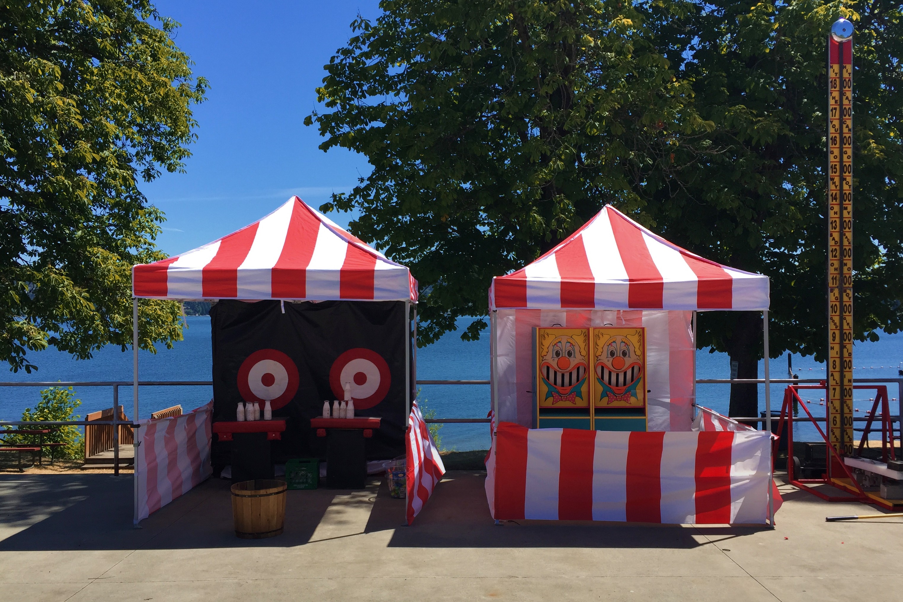 Clowns Unlimited Carnival Booth