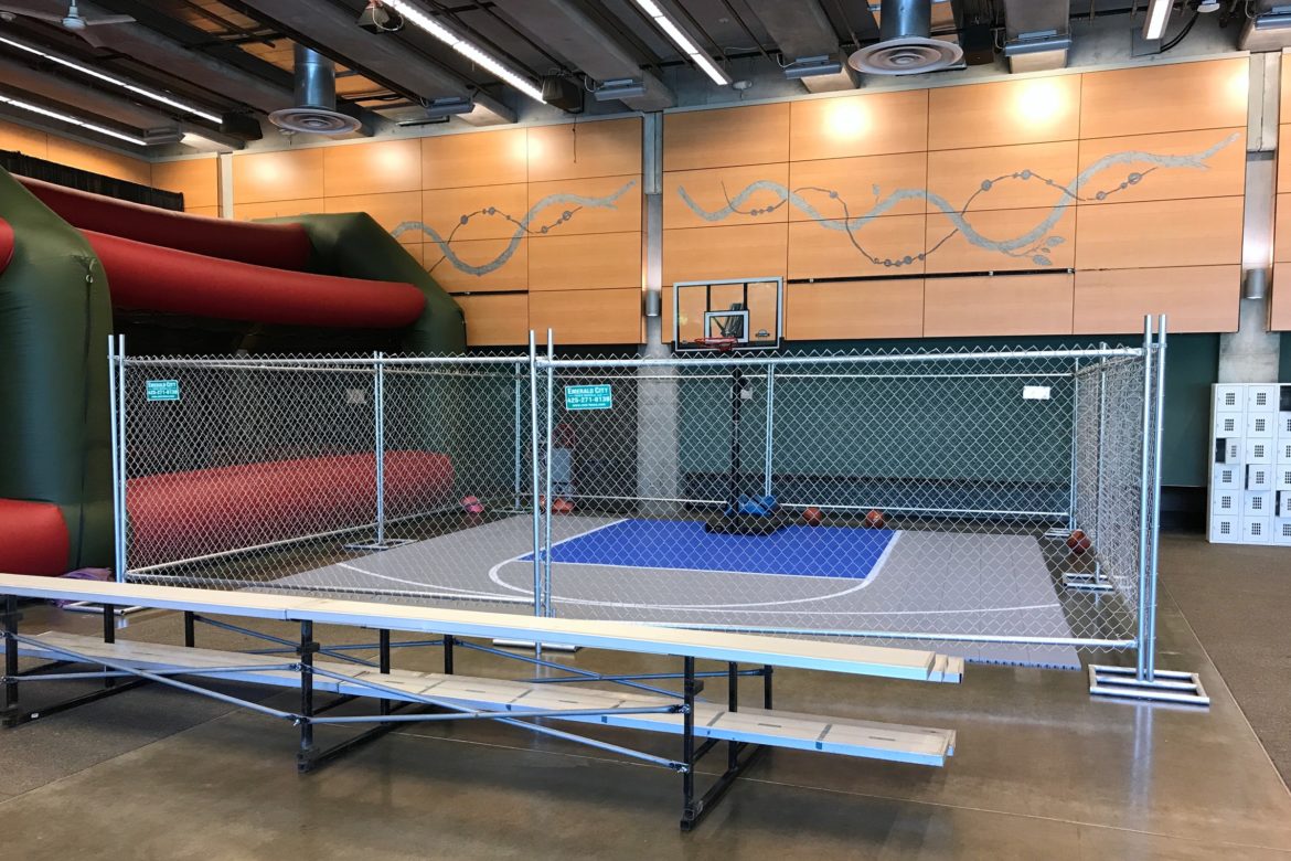 Portable Basketball Court Clowns Unlimited