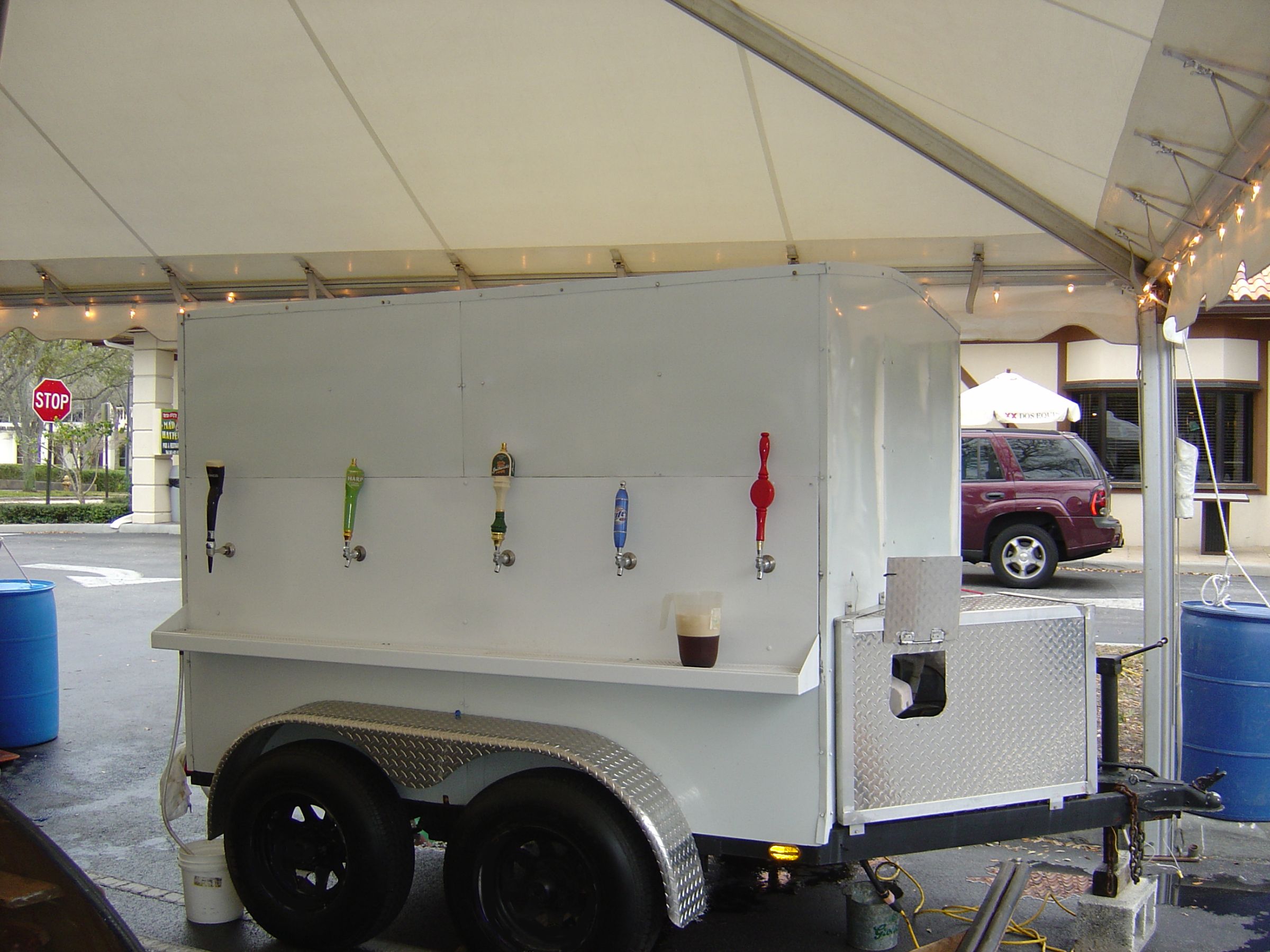 Refrigerated Beer Trailer - Clowns Unlimited
