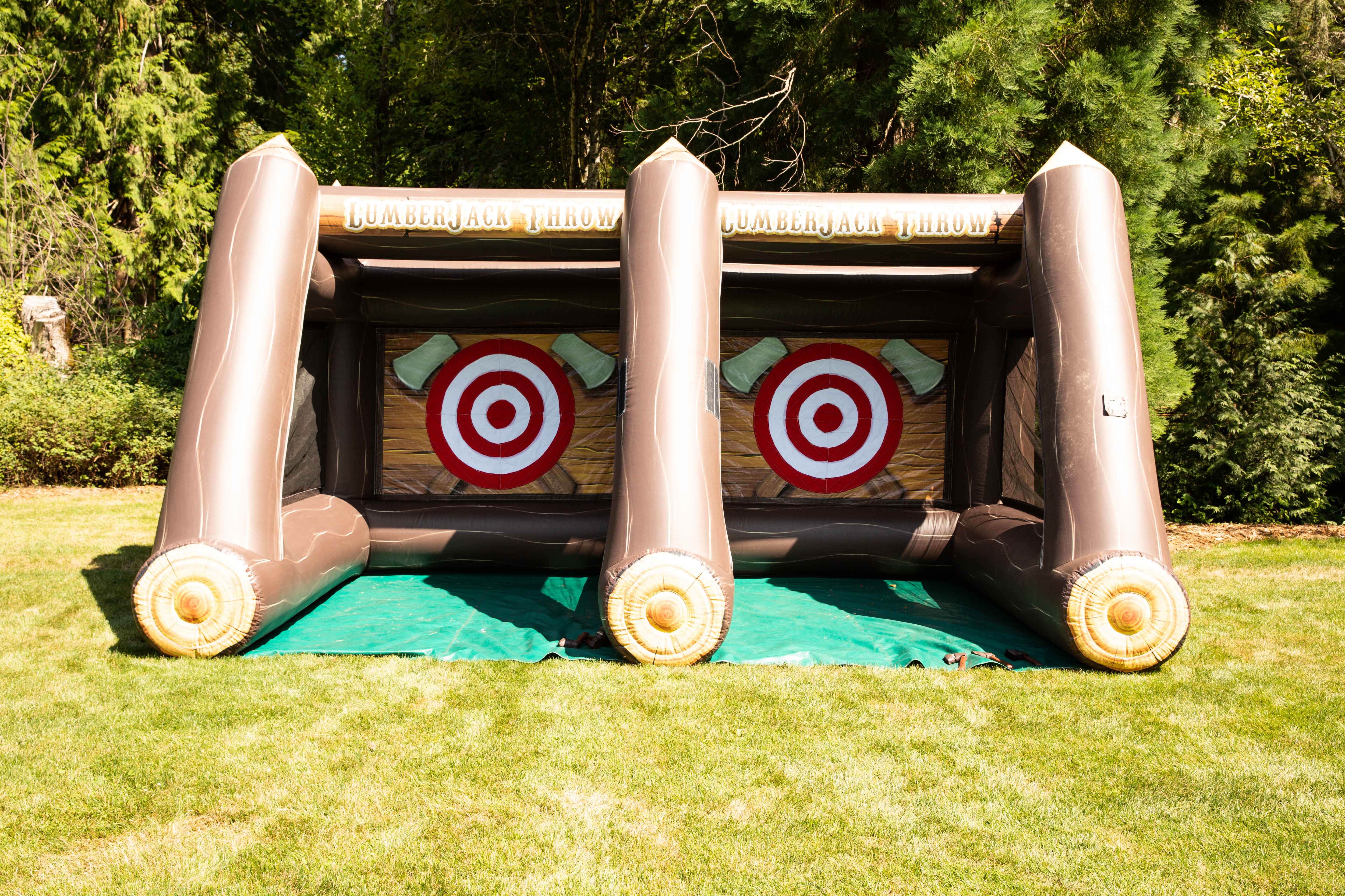 Clowns Unlimited Axe Throwing Game