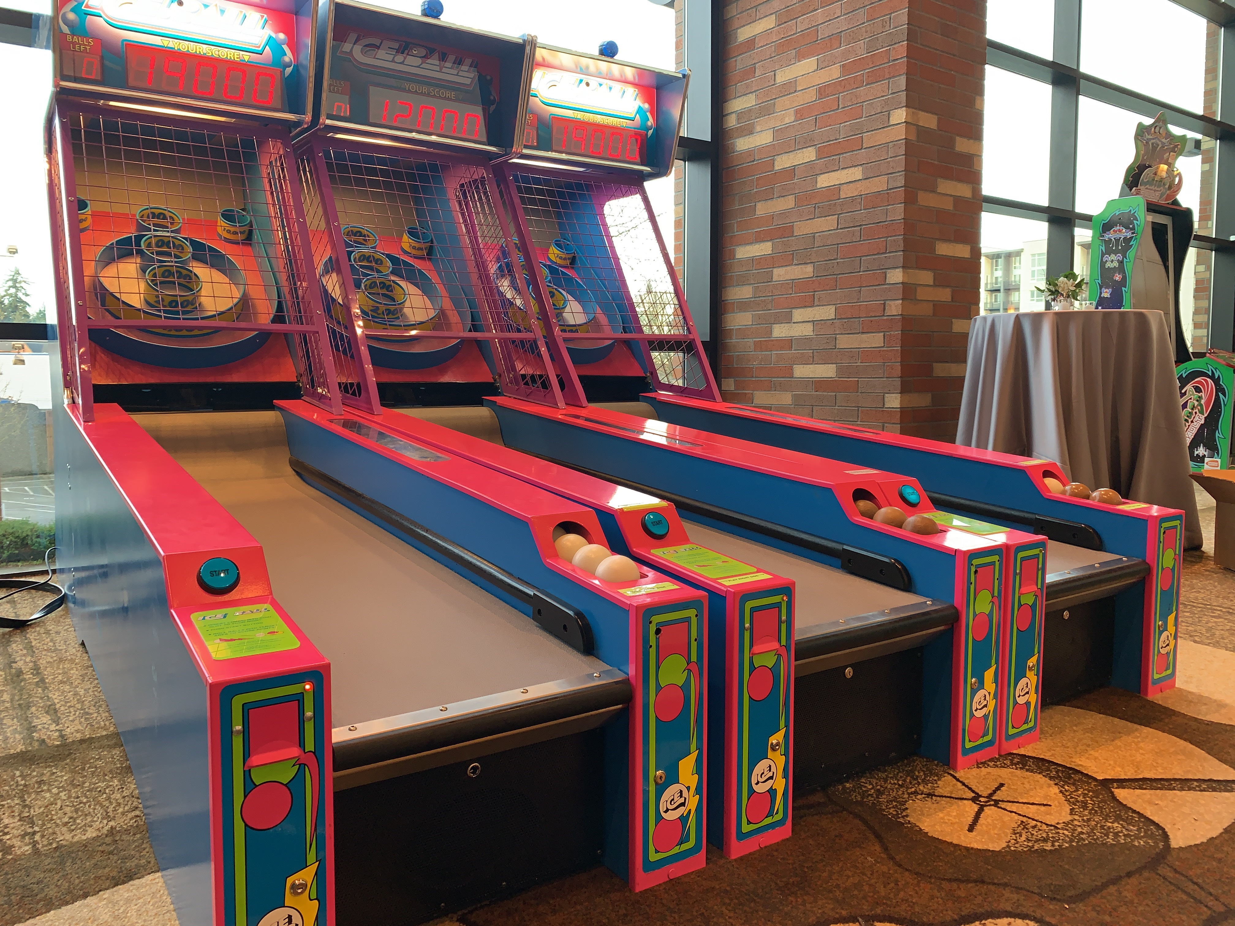 Ice Ball Skee Ball Clowns Unlimited